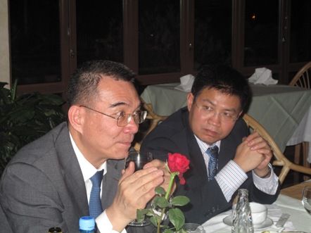 林毅夫教授访问非洲 bimba校友参加座谈