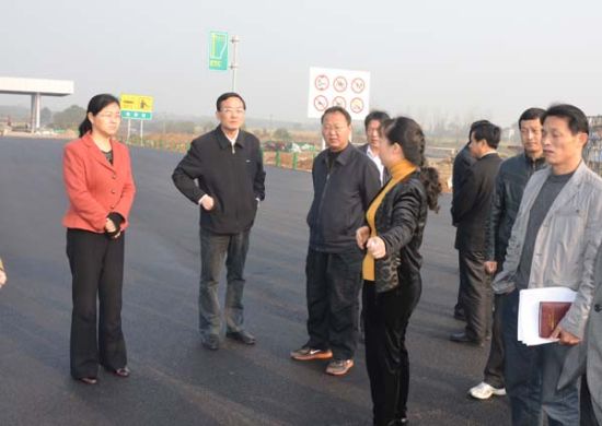 王民生,刁吉润,尚新梅,夏明生,王连贵等一行调研狮子山科技公园(暂定