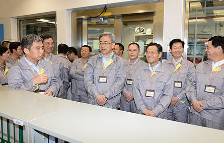 张毅调研中广核防城港公司