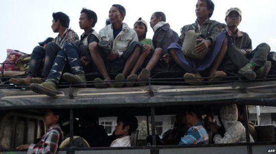 中国边境难民现状图片