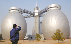 环保消化池完工