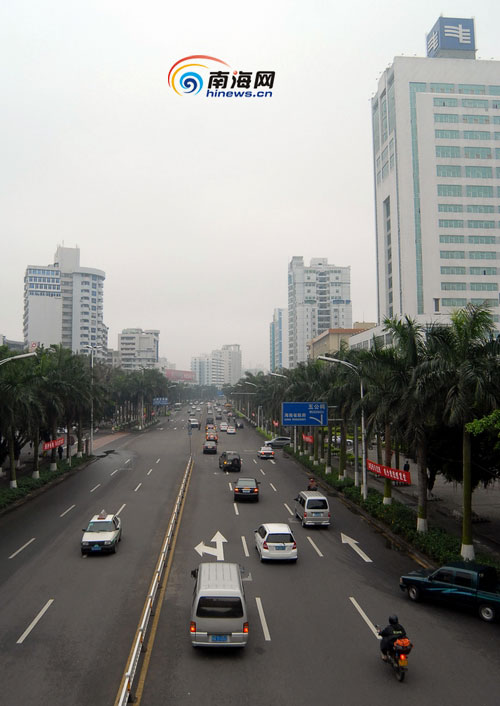 影像中的今昔海南2:23年前后的海府路[视频]