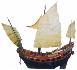 舟山人要用古老的技艺原样复制一艘郑和下西洋的福船