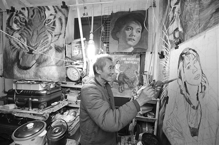 85岁老画师相亲只聊电影海报