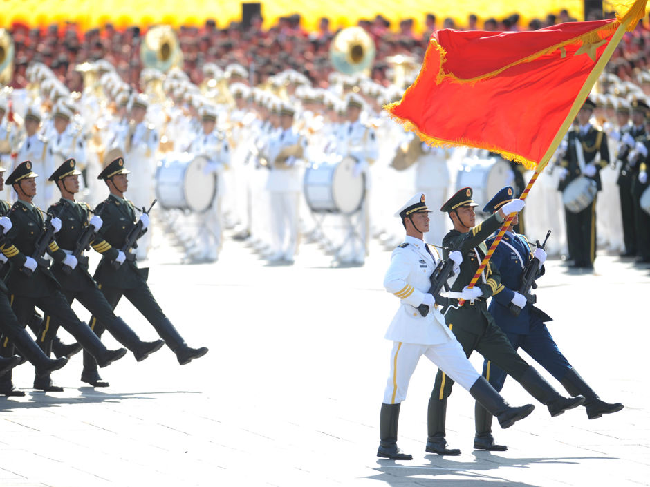 新中国国庆60年阅兵庆典展现中国力量 中国形象