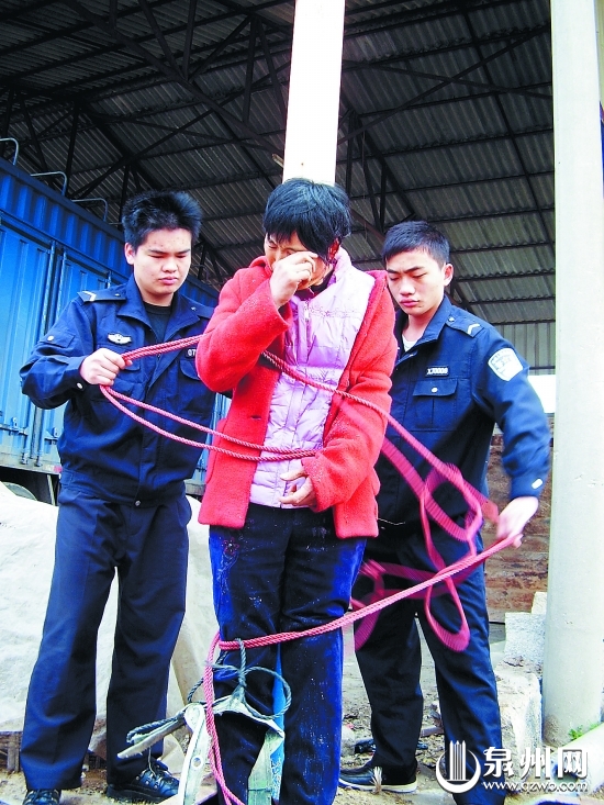 南安:偷窃物品 妇女被绑三小时