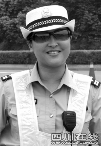 多才多藝的五分局民警王靖三分局車管民警鄭濤(資料圖片)女