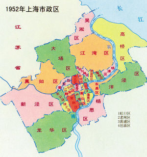 1952年上海地图图片