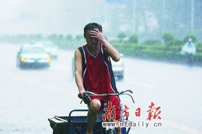 下雨挨浇图片