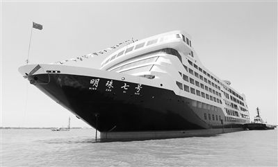 "明珠七号"今落户郭公山码头 可容千人就餐观光