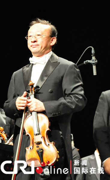 中国国家交响乐团乐队首席刘云志(摄影 吴辛欣)