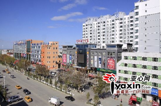 新疆福海县 县城图片
