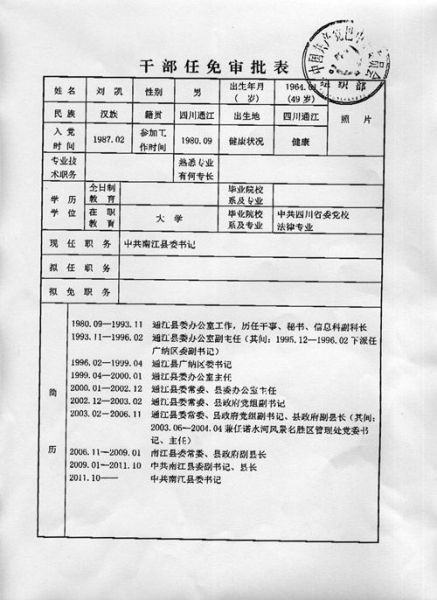 南江县委书记刘凯图片