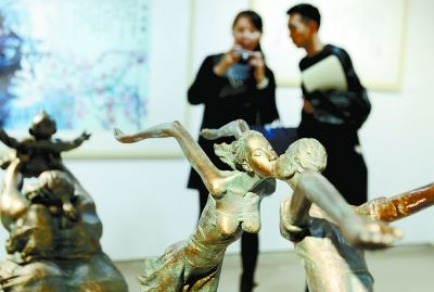 “我的文学行当——黄永玉作品展”在长开幕