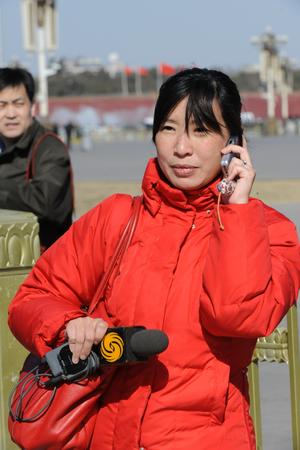 图文凤凰卫视著名记者闾丘露薇