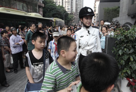 重庆女子交巡警队现状图片