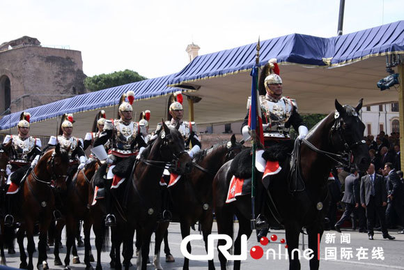 意大利骑兵仪仗队 微博推荐   今日微博热点
