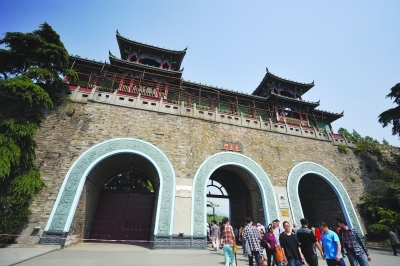 玄武门开始修缮