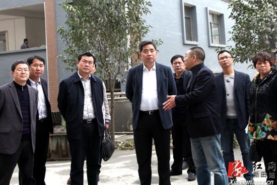 永州市政法委书记唐湘林到新田督查安全生产