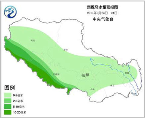青藏高原气温降水图图片