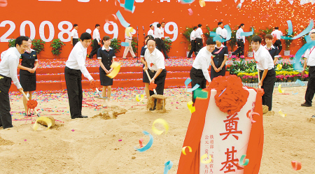 西安铁路北客站地铁北站开工建设