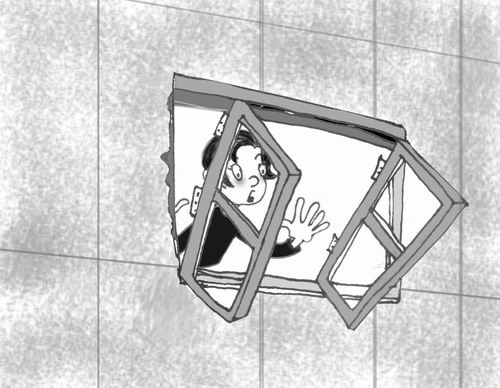 窗户不足一年掉落,物业该不该负责修理?