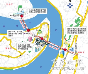 东水门长江大桥千厮门嘉陵江大桥明年初动工