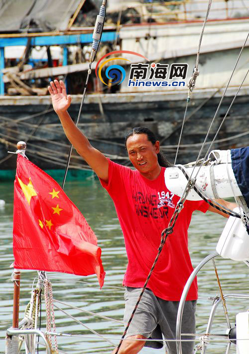 网2月13日消息(本网记者李永金摄影报道):1968年出生的山东汉子翟墨