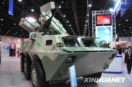 国产新型武器亮相阿布扎比防务展(组图)