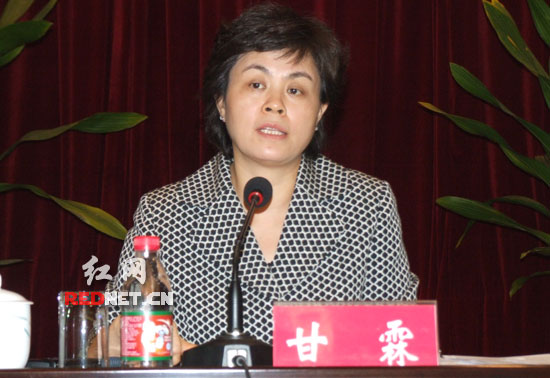 湖南省副省长甘霖要求,长沙口岸大通关应走在全省前面.