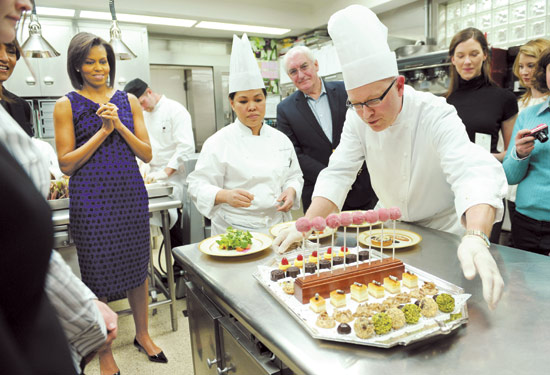 白宫厨房每周接待两千人