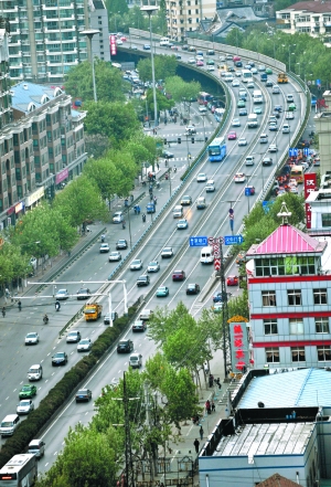 草场门 清凉门 水西门高架全拆掉改建隧道