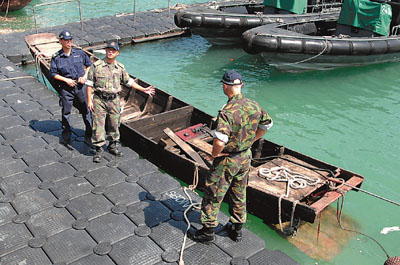 外籍客偷渡来香港日趋恶化两日内拘捕18人图