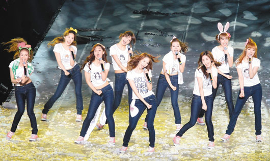 韩国女子组合少女时代小巨蛋演唱会惊艳落幕