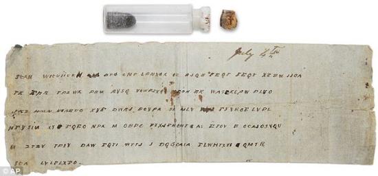 美中情局破译147年前美国内战南方军队密函