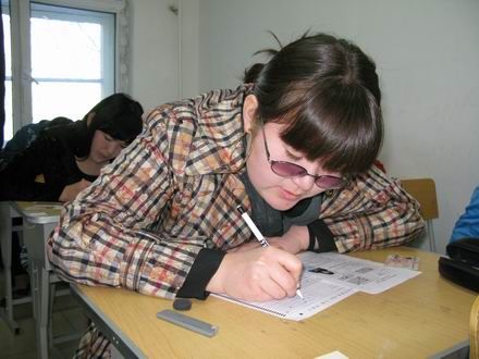 吉尔吉斯斯坦孔子学院举办第4次新汉语水平考试