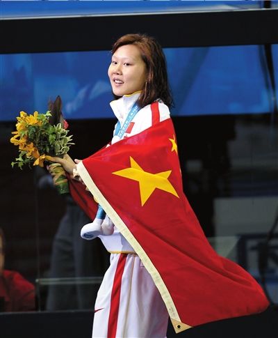 赵菁0.01秒优势夺冠