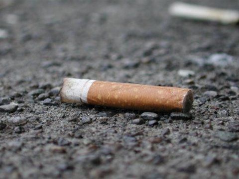 高雄市乱丢烟蒂检举奖金恐调降至15%.图片来源:台湾今日新闻网