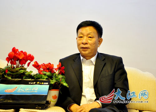 10月18日,大江网专访景德镇市委常委,副市长黄康明