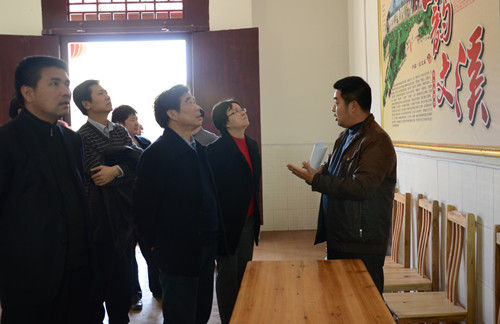 省委农村工作部领导来新田县指导新农村建设工作