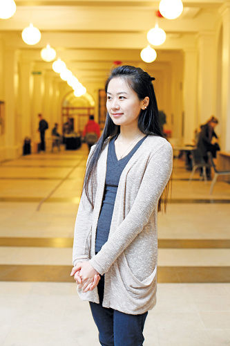 留英学子邱莹:希望回中国从事慈善公益事业