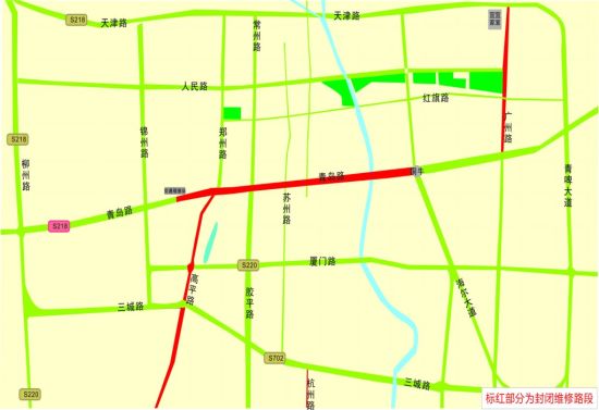 平度今年修建9条城区道路 青岛路将建国家一级公路