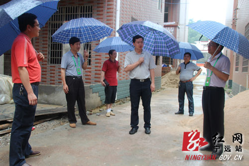 永州市委秘书长颜海林来宁远县调研