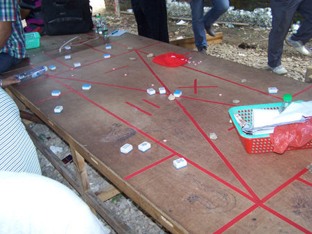 化州警方端掉一大型野外赌场