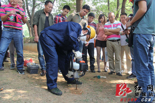 湖南省白蟻防治行業的82家單位到長沙望城區