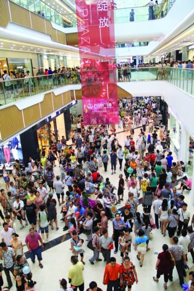 不是所有综合体商业都能聚集人气