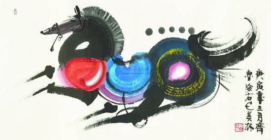 韩美林艺术家永远要保持童心