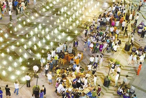 1891夜市,较场口夜市,九街夜市,鸿恩寺陶然大观园夜市,巴国城美食街