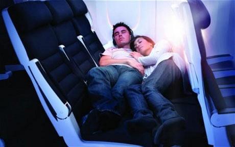 新西兰航空公司推出飞机卧铺 乘客可两两同眠(图)