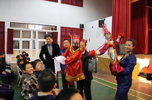 千年陕西民俗艺术走进台湾彰化陕西村(图)